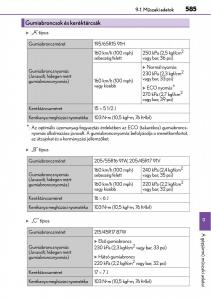 Lexus-CT200h-Kezelesi-utmutato page 585 min