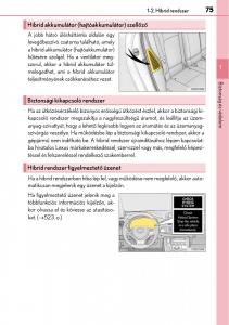 Lexus-CT200h-Kezelesi-utmutato page 75 min