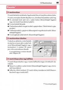 Lexus-CT200h-Kezelesi-utmutato page 85 min