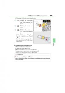 Lexus-CT200h-handleiding page 195 min