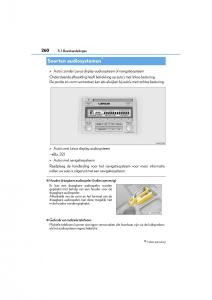 Lexus-CT200h-handleiding page 260 min