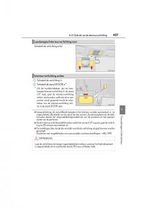 Lexus-CT200h-handleiding page 427 min