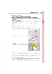 Lexus-CT200h-handleiding page 87 min