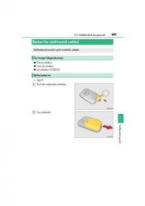 Lexus-CT200h-bruksanvisningen page 499 min