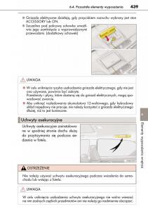 Lexus-CT200h-instrukcja-obslugi page 439 min