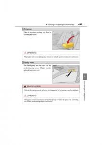 Lexus-NX-handleiding page 495 min