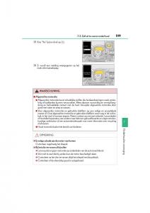 Lexus-NX-handleiding page 519 min