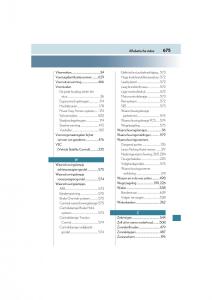 Lexus-NX-handleiding page 675 min