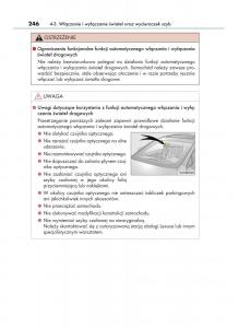 Lexus-NX-instrukcja-obslugi page 246 min