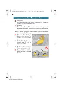 Lexus-RC-Handbuch page 10 min