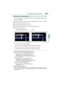 Lexus-RC-owners-manual page 267 min