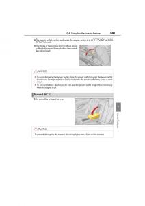 Lexus-RC-owners-manual page 443 min