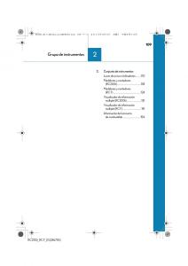Lexus-RC-manual-del-propietario page 109 min