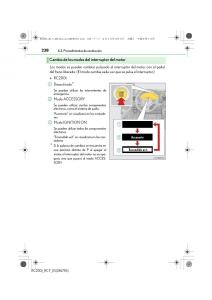 Lexus-RC-manual-del-propietario page 238 min