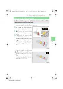 Lexus-RC-manual-del-propietario page 261 min