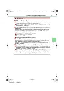 Lexus-RC-manual-del-propietario page 341 min