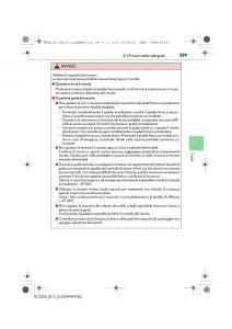 Lexus-RC-manuale-del-proprietario page 229 min