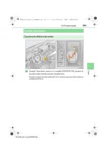 Lexus-RC-manuale-del-proprietario page 243 min