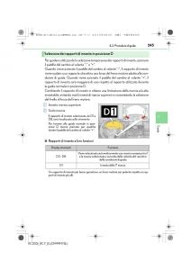 Lexus-RC-manuale-del-proprietario page 245 min