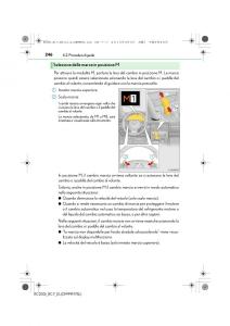 Lexus-RC-manuale-del-proprietario page 246 min