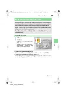 Lexus-RC-manuale-del-proprietario page 251 min