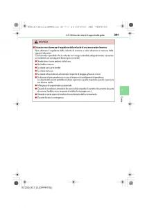 Lexus-RC-manuale-del-proprietario page 301 min