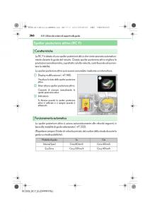 Lexus-RC-manuale-del-proprietario page 366 min