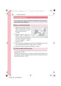 Lexus-RC-manuale-del-proprietario page 42 min