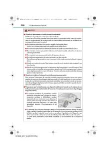 Lexus-RC-manuale-del-proprietario page 538 min