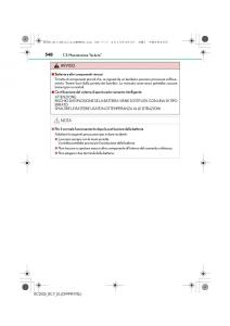 Lexus-RC-manuale-del-proprietario page 548 min