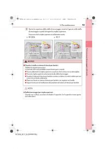 Lexus-RC-manuale-del-proprietario page 93 min