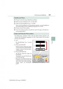 Lexus-NX-Handbuch page 227 min