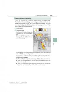 Lexus-NX-Handbuch page 233 min