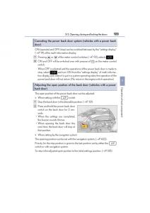 Lexus-NX-owners-manual page 125 min