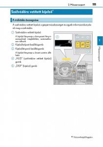 Lexus-NX-Kezelesi-utmutato page 111 min