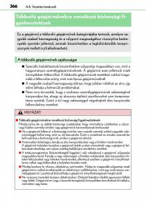 Lexus-NX-Kezelesi-utmutato page 366 min