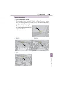 Lexus-GS-F-IV-4-owners-manual page 541 min