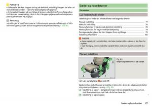 Skoda-Kodiaq-Bilens-instruktionsbog page 79 min