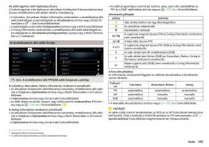 manual-Skoda-Kodiaq-Kezelesi-utmutato page 147 min