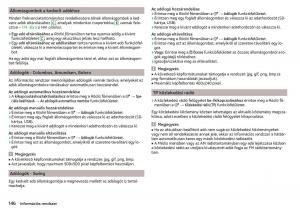 manual-Skoda-Kodiaq-Kezelesi-utmutato page 148 min