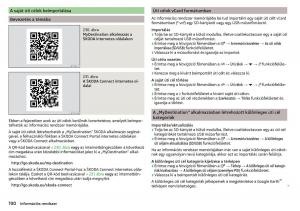 manual-Skoda-Kodiaq-Kezelesi-utmutato page 192 min