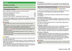 manual-Skoda-Kodiaq-Kezelesi-utmutato page 207 min