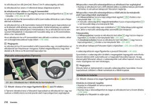 manual-Skoda-Kodiaq-Kezelesi-utmutato page 216 min