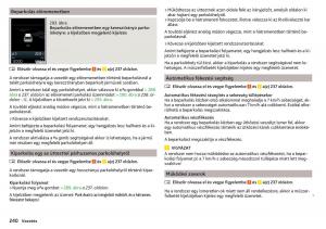 manual-Skoda-Kodiaq-Kezelesi-utmutato page 242 min