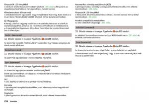 manual-Skoda-Kodiaq-Kezelesi-utmutato page 258 min