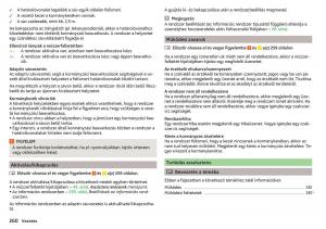 manual-Skoda-Kodiaq-Kezelesi-utmutato page 262 min