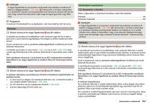 manual-Skoda-Kodiaq-Kezelesi-utmutato page 263 min