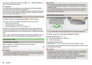 manual-Skoda-Kodiaq-Kezelesi-utmutato page 78 min