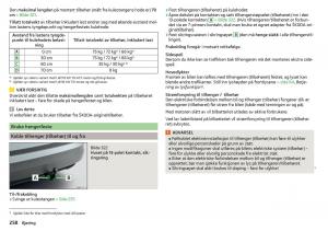 Skoda-Kodiaq-bruksanvisningen page 260 min