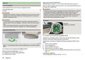 Skoda-Kodiaq-bruksanvisningen page 76 min